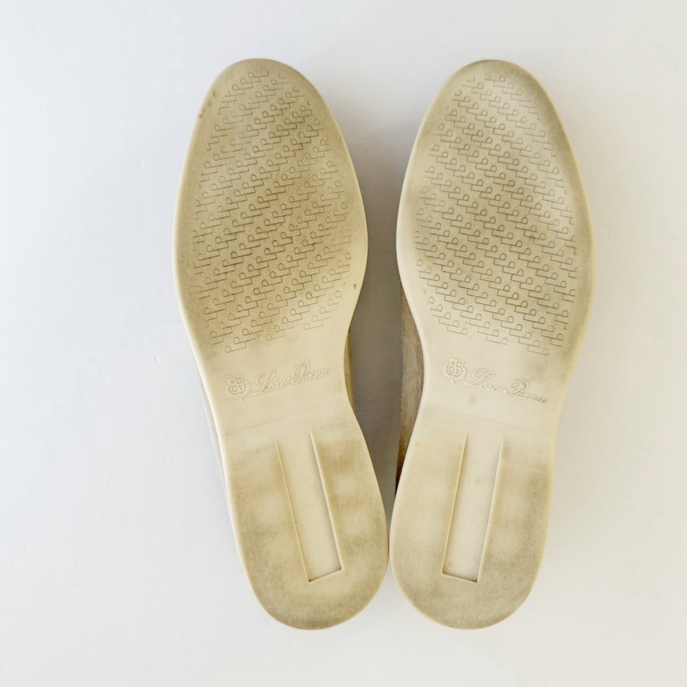 LORO PIANA SUMMER WALK SUEDE LOAFER SHOES - Picture 11 of 12
